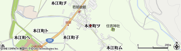 石川県羽咋市本江町ツ周辺の地図