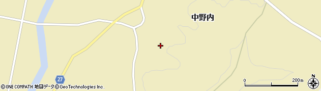 栃木県大田原市中野内2118周辺の地図