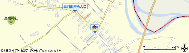 栃木県大田原市寒井1092周辺の地図