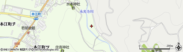 石川県羽咋市本江町周辺の地図