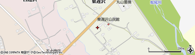 栃木県那須塩原市東遅沢68周辺の地図