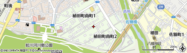 福島県いわき市植田町南町周辺の地図