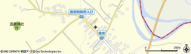 栃木県大田原市寒井1097周辺の地図