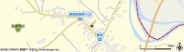 栃木県大田原市寒井1098周辺の地図