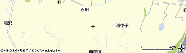 福島県いわき市沼部町（四反田）周辺の地図