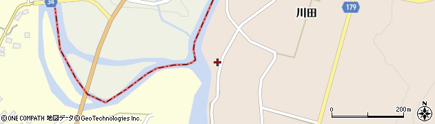 川田公民館周辺の地図