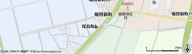 石川県羽咋市尾長町（レ）周辺の地図