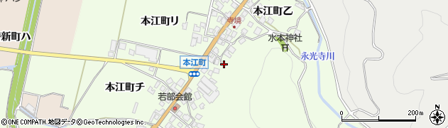 石川県羽咋市本江町（カ）周辺の地図