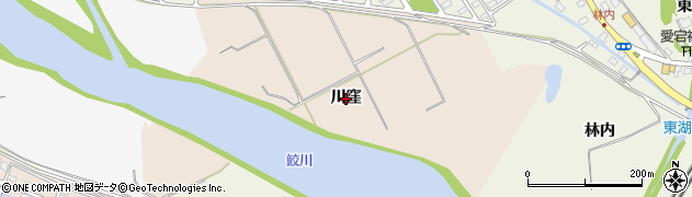 福島県いわき市錦町（川窪）周辺の地図