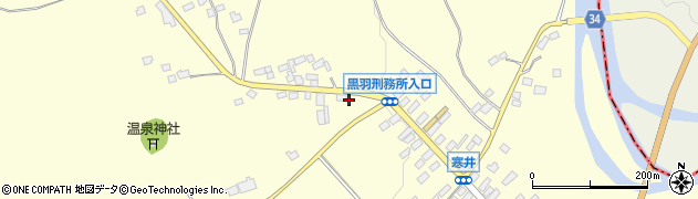 栃木県大田原市寒井1317周辺の地図