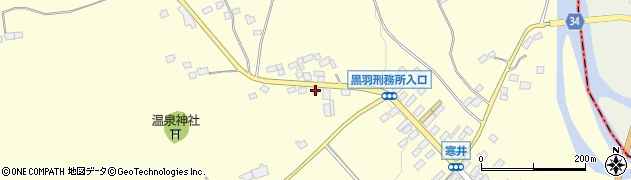 栃木県大田原市寒井1325周辺の地図