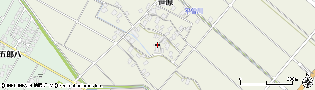 富山県入善町（下新川郡）笹原周辺の地図