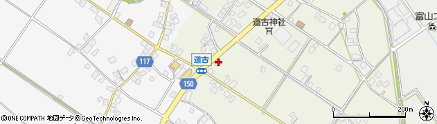 富山県下新川郡入善町道古261周辺の地図