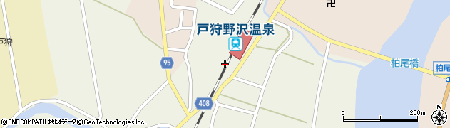 戸狩野沢温泉駅周辺の地図