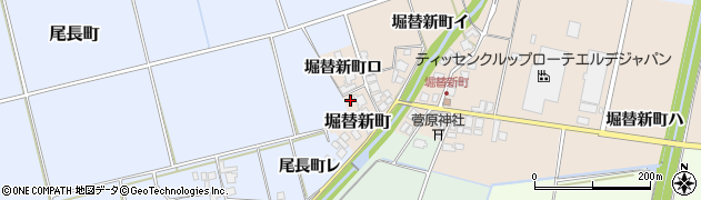 石川県羽咋市堀替新町4周辺の地図