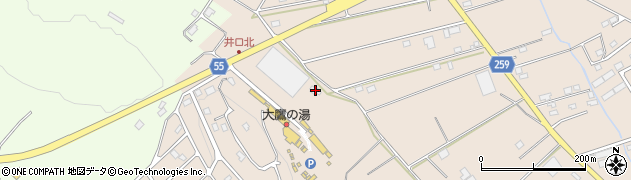 栃木県那須塩原市井口554周辺の地図
