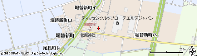 石川県羽咋市堀替新町（ロ）周辺の地図