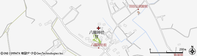 栃木県大田原市羽田844周辺の地図