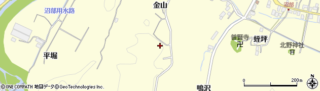 福島県いわき市沼部町周辺の地図