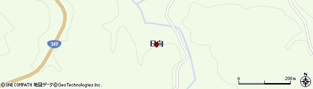 福島県塙町（東白川郡）那倉（日向）周辺の地図