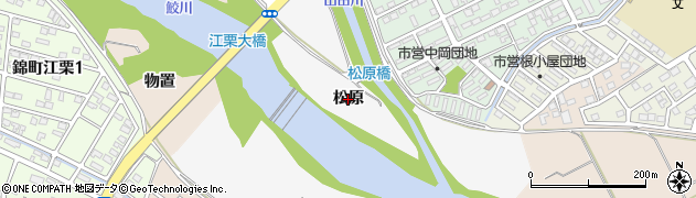福島県いわき市仁井田町（松原）周辺の地図