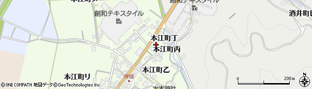 石川県羽咋市本江町丁15周辺の地図