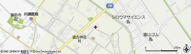 富山県下新川郡入善町道古62周辺の地図