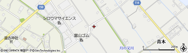 富山県下新川郡入善町青木1534周辺の地図