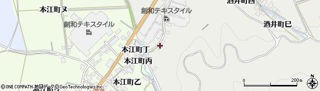石川県羽咋市酒井町（ロ）周辺の地図