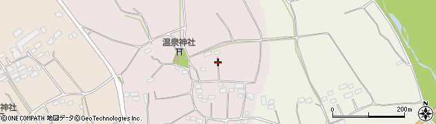 栃木県那須塩原市西遅沢周辺の地図