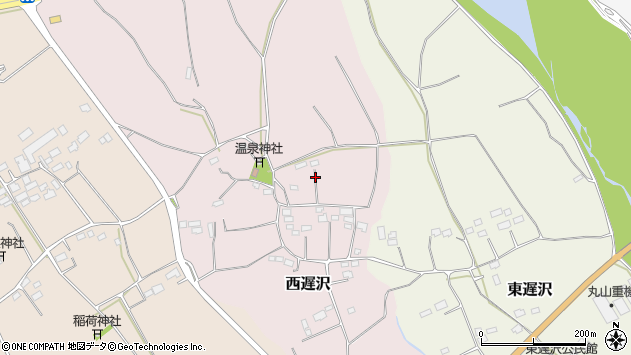 〒329-2764 栃木県那須塩原市西遅沢の地図