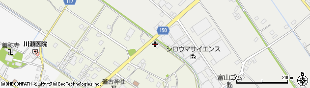 山崎機工株式会社　入善営業所周辺の地図