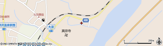 箕作飯山線周辺の地図