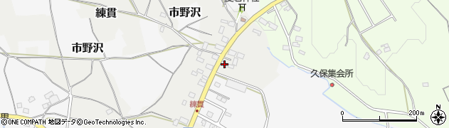 栃木県大田原市練貫20周辺の地図