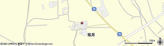 栃木県大田原市寒井1512周辺の地図
