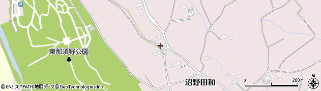 栃木県那須塩原市沼野田和358周辺の地図