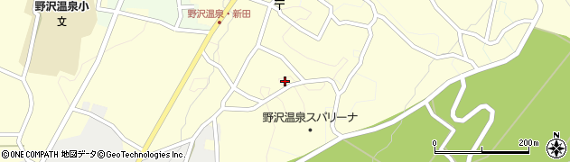 大沢荘周辺の地図