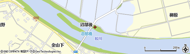 福島県いわき市山田町（沼部後）周辺の地図