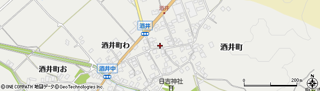 石川県羽咋市酒井町う43周辺の地図