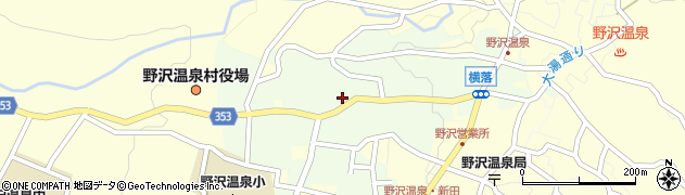 長野県下高井郡野沢温泉村豊郷9811周辺の地図