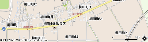 石川県羽咋市柳田町は115周辺の地図