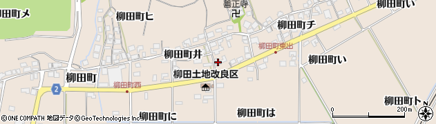 石川県羽咋市柳田町は223周辺の地図