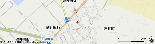 石川県羽咋市酒井町（う）周辺の地図