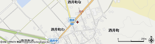 石川県羽咋市酒井町う16周辺の地図