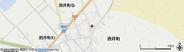 石川県羽咋市酒井町う34周辺の地図