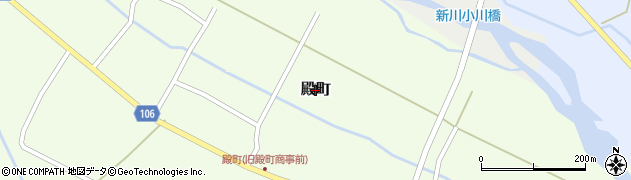 富山県朝日町（下新川郡）殿町周辺の地図