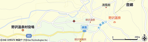 長野県下高井郡野沢温泉村豊郷9230周辺の地図