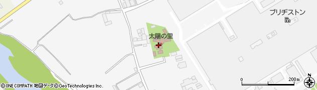 栃木県那須塩原市上中野53周辺の地図