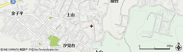 福島県いわき市金山町南台117周辺の地図