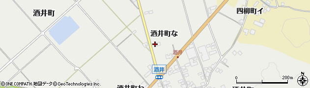 石川県羽咋市酒井町（な）周辺の地図